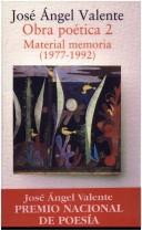 Cover for Obra poética
