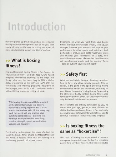 Cover for Boxing for fitness