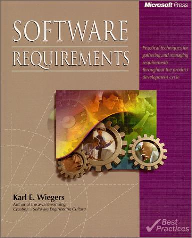 Cover for Software Requirements