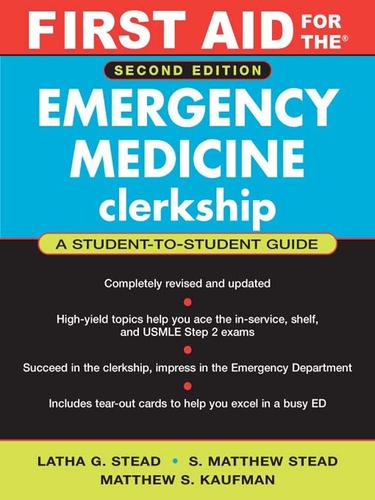 Cover for First Aid for the® Emergency Medicine Clerkship