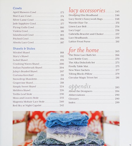 Cover for Lace one-skein wonders