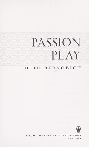 Cover for Passion play