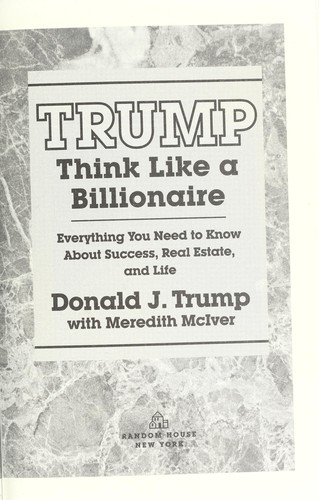 Cover for Trump