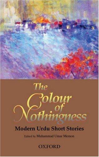 Cover for The Colour of Nothingness