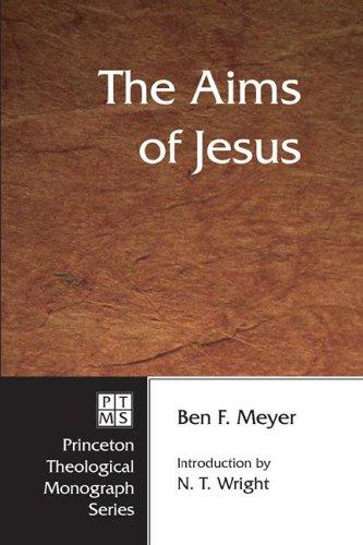 Cover for The aims of Jesus