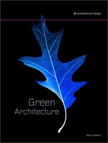 Cover for Green Architecture