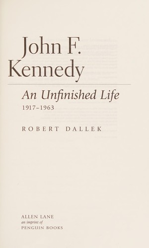 Cover for John F. Kennedy