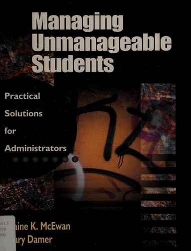 Cover for Managing unmanageable students