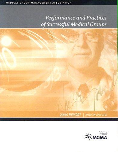 Cover for MGMA Performances and Practices of Successful Medical Groups