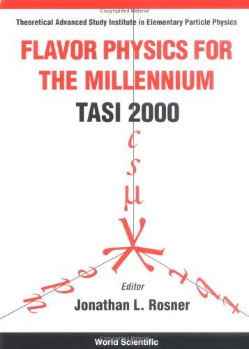 Cover for Flavor physics for the millennium