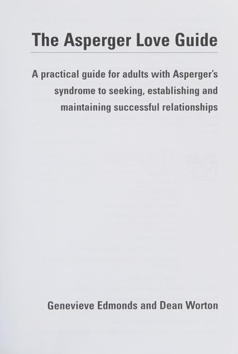 Cover for The Asperger love guide