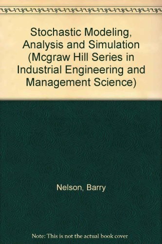 Cover for Stochastic modeling