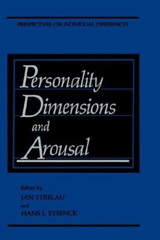 Cover for Personality dimensions and arousal