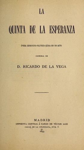 Cover for La quinta de la esperanza