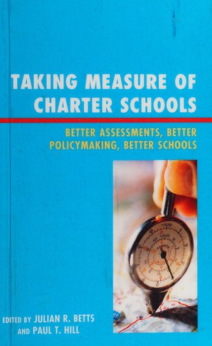 Cover for Taking measure of charter schools