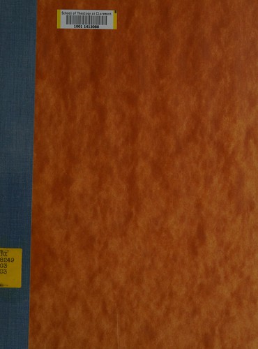 Cover for Methodism in Gary and vicinity, 1957