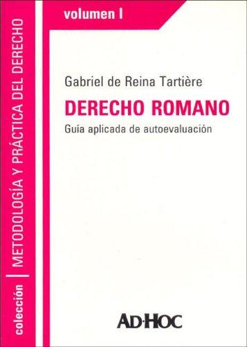 Cover for Derecho Romano