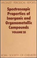 Cover for Spectroscopic Properties of Inorganic and Organometallic Compounds