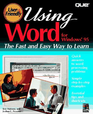 Cover for Using Word for Windows 95