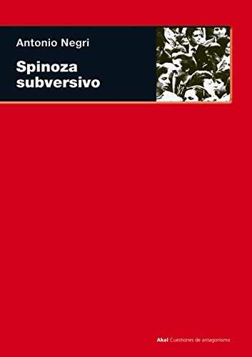 Cover for Spinoza Subversivo (Cuestiones De Antagonismo)