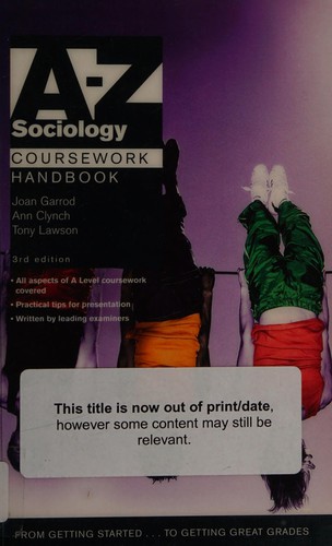 Cover for A-Z Sociology Coursework Handbook (A-Z Coursework Handbook)