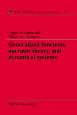 Cover for Generalized Functions, Operator Theory, and Dynamical Systems (Research Notes in Mathematics Series)