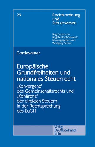 Cover for Europäische Grundfreiheiten und nationales Steuerrecht.