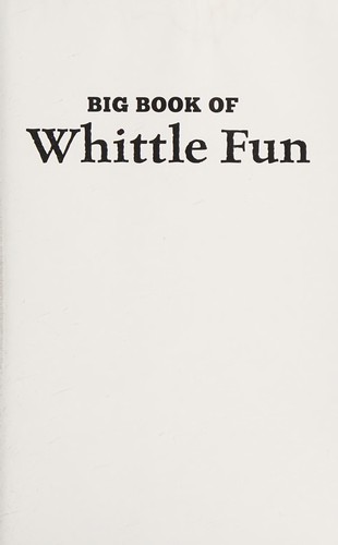 Cover for Whittle fun