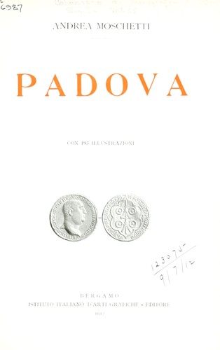 Cover for Padova.