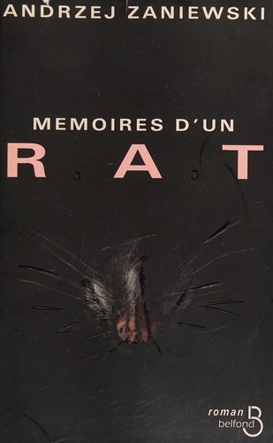 Cover for Mémoires d'un rat