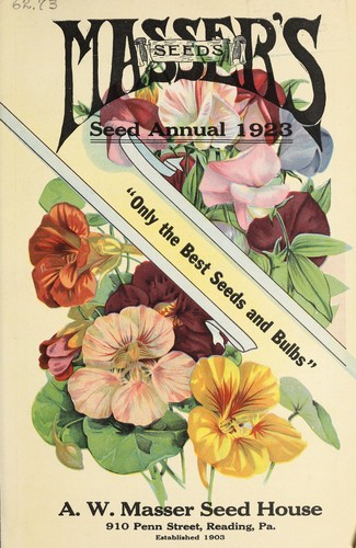 Cover for Masser's seeds