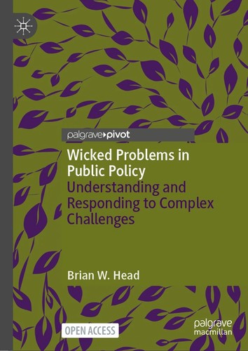 Cover for Wicked Problems in Public Policy