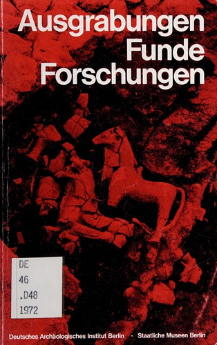 Cover for Ausgrabungen, Funde, Forschungen
