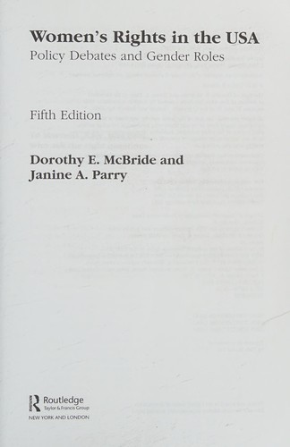 Cover for Women's Rights in the USA