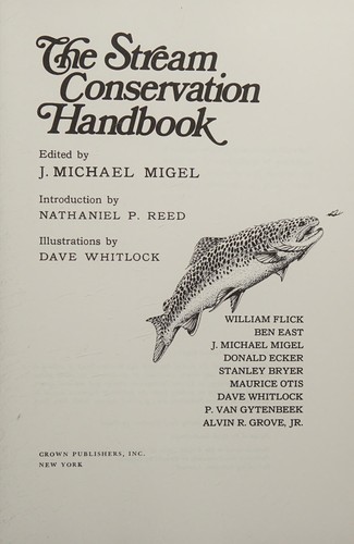 Cover for The stream conservation handbook.