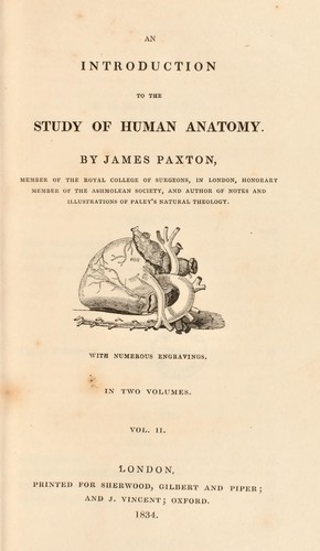 Cover for An introduction to the study of human anatomy