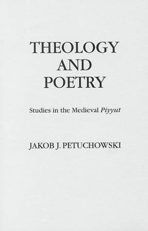 Cover for Theology and Poetry
