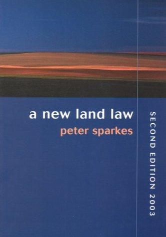Cover for A new land law
