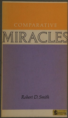 Cover for Comparative miracles