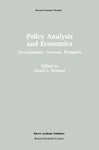 Cover for Policy Analysis and Economics