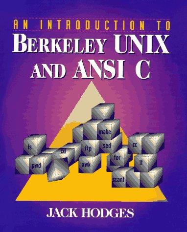 Cover for An introduction to Berkeley UNIX and ANSI C