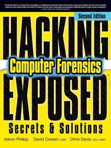 Cover for Hacking ExposedTM Computer Forensics