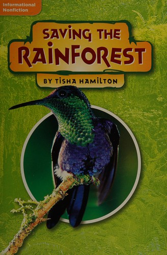Cover for Saving the rainforest