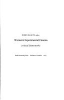 Cover for Women's Experimental Cinema