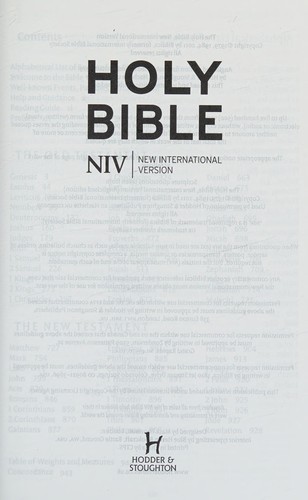 Cover for NIV Beacon Bible Hardback RETURNS ONLY