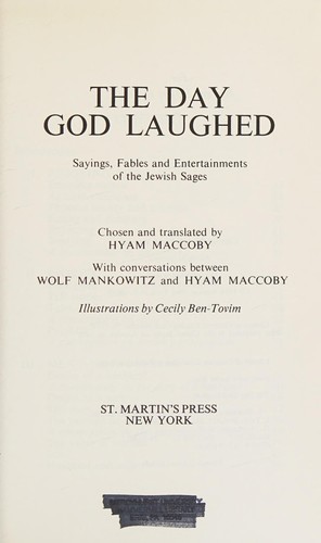 Cover for The Day God laughed