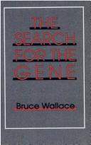 Cover for The search for the gene