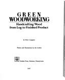 Cover for Green woodworking