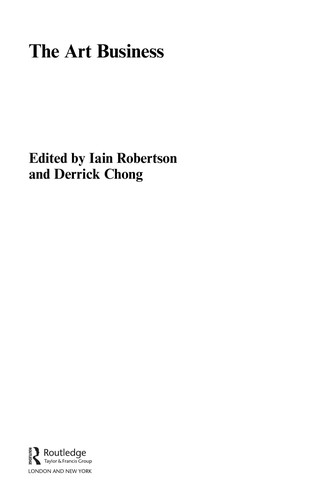 Cover for Art Business