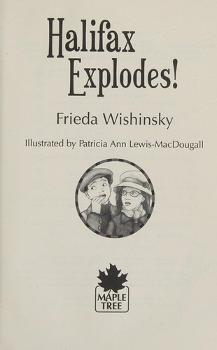 Cover for Halifax explodes!